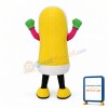 Yellow Sneaker Mascot Costume