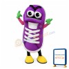 Purple Sneaker Mascot Costume
