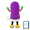 Purple Sneaker Mascot Costume