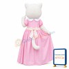 Lovely lightweight Cat Mascot Costume With Pink Dress