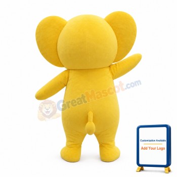 Lovely Yellow Koala Mascot Costume