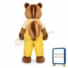 Friendly Lightweight Squirrel Mascot Costume