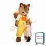 Friendly Lightweight Squirrel Mascot Costume