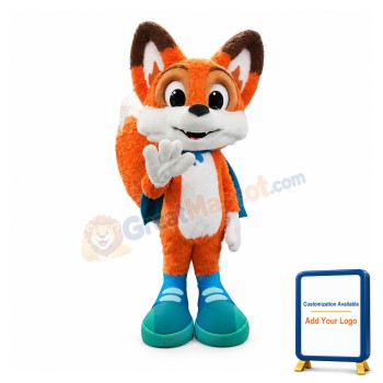 Lovely Lightweight Adult Fox Mascot Costume