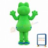 Lovely Lightweight Green Frog Mascot Costume