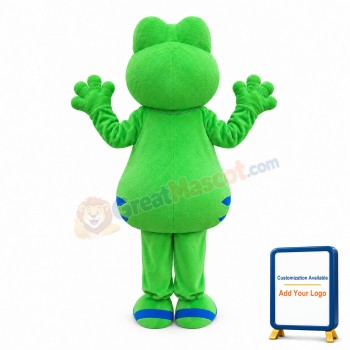 Lovely Lightweight Green Frog Mascot Costume