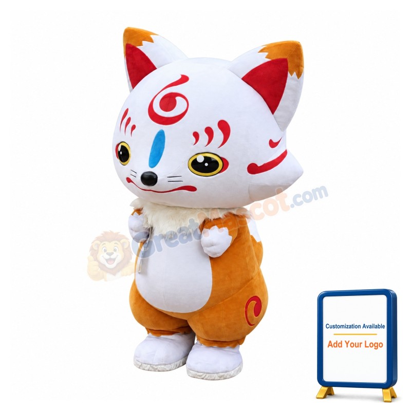 Lovely Lightweight Fox Mascot Costume
