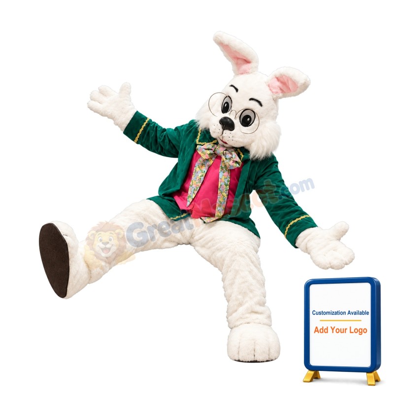 Funny Wendell Easter Rabbit Bunny Mascot Costume