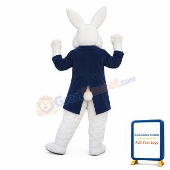 Friendly Lightweight Easter Bunny Rabbit Mascot Costume