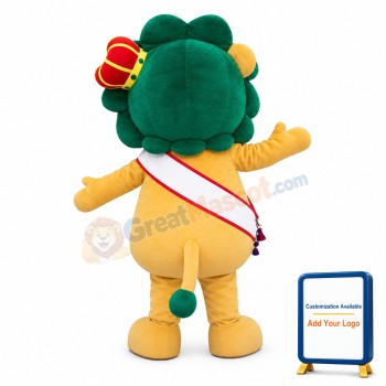 Little King Lion Mascot Costume