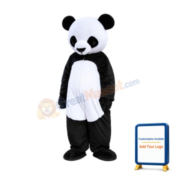 Lovely Lightweight Adult Panda Mascot Costume