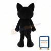 Happy Lightweight Black Cat Mascot Costume