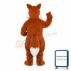 Happy Lightweight Fox Mascot Costume