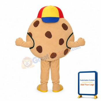Friendly Cookie Mascot Costume