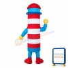 Happy Lightweight Lighthouse Mascot Costume