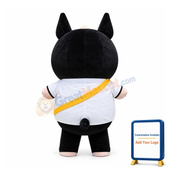 Black Pig Mascot Costume