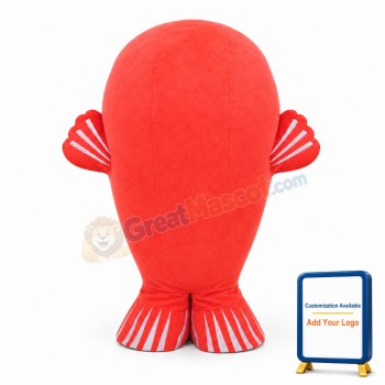 Little Red Fish Mascot Costume
