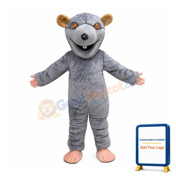 Ratatouille Remy Grey Rat Mascot Costume