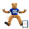College Sport Panther Mascot Costume