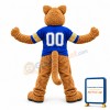 College Sport Panther Mascot Costume