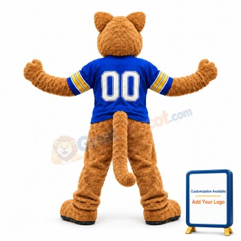 College Sport Panther Mascot Costume