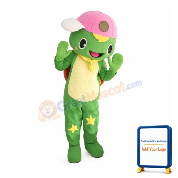 Lovely Turtle Boy Mascot Costume