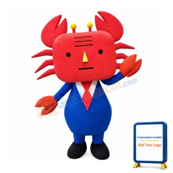 Crab Boss Mascot Costume