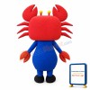 Crab Boss Mascot Costume