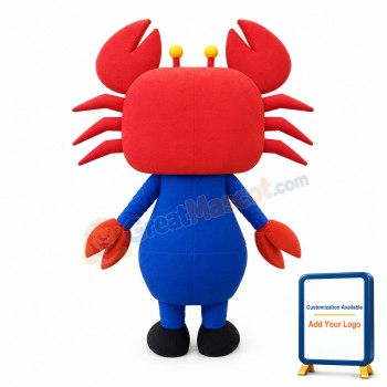 Crab Boss Mascot Costume