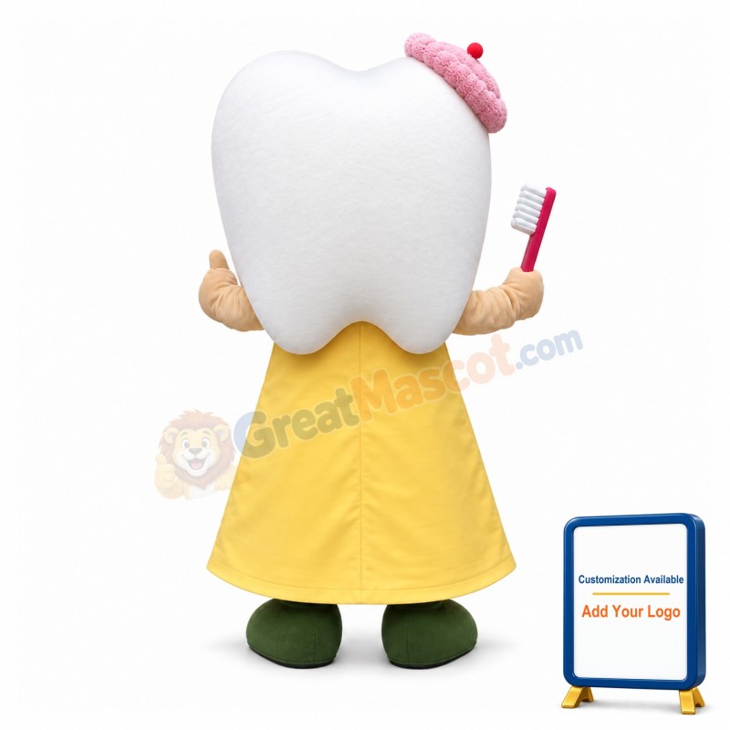 Lovely Teeth Mascot Costume
