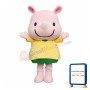 Lovely Pink Rhino Mascot Costume