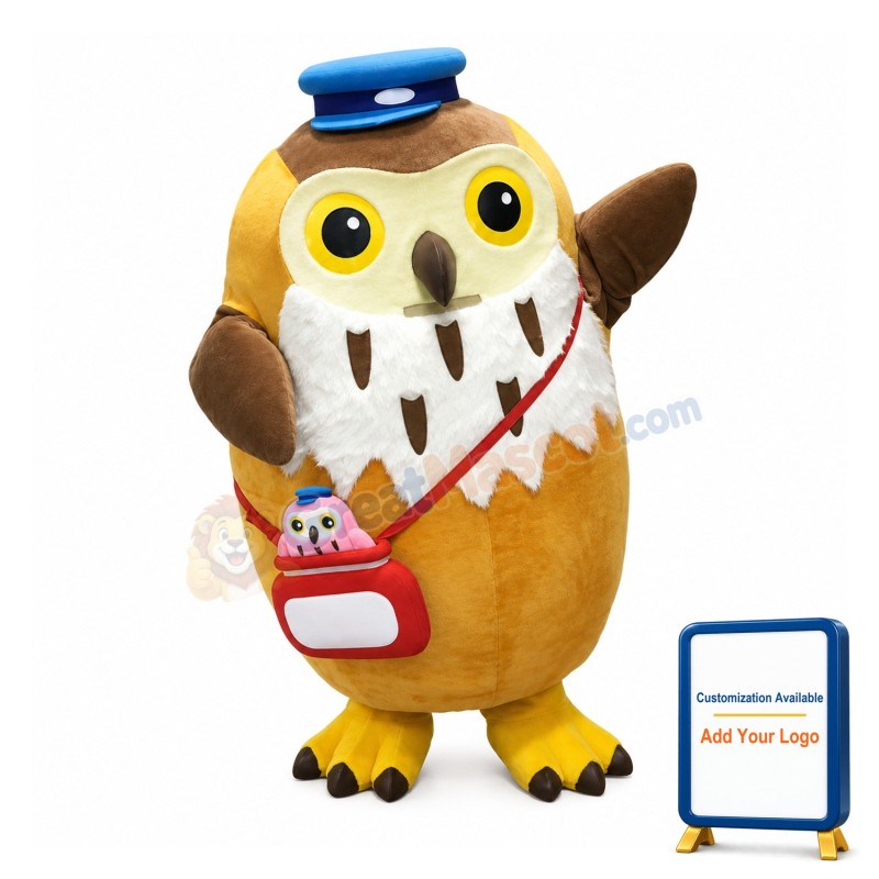 Lovely Lightweight Owl Mascot Costume