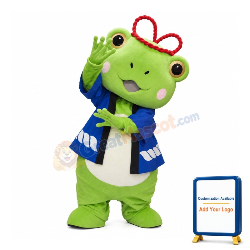 Lovely Lightweight Frog Mascot Costume