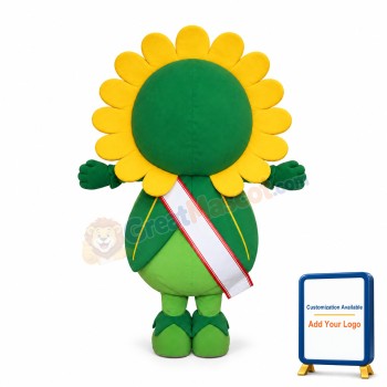 Happy Lightweight Sun Flower Mascot Costume
