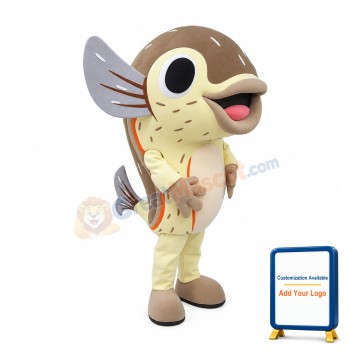 Lovely Lightweight Fish Mascot Costume