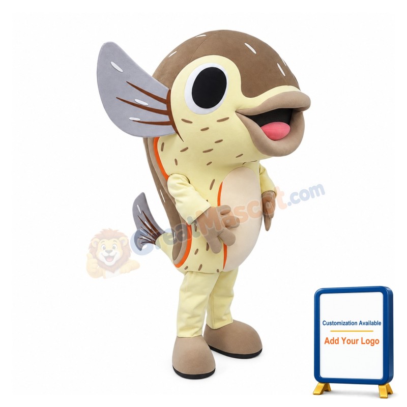 Lovely Lightweight Fish Mascot Costume