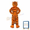 Lightweight Friendly Tiger Mascot Costume
