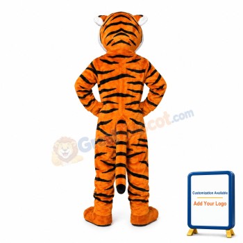 Lightweight Friendly Tiger Mascot Costume