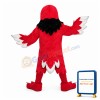 Fierce Power Red Hawk Mascot Costume