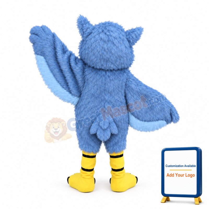 Lightweight Furry Owl Mascot Costume