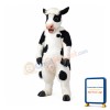 Realistic Lightiweght Cow Mascot Costume