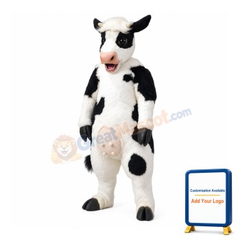 Superb Realistic Lightiweght Cow Mascot Costume