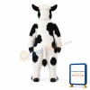 Realistic Lightiweght Cow Mascot Costume