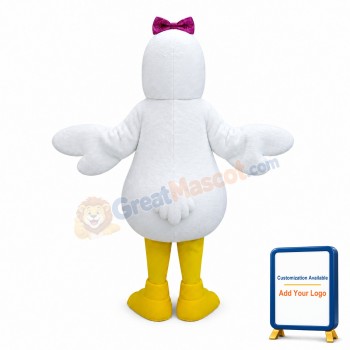 Lovely Female Pelican Mascot Costume