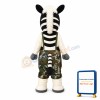 Lovely Black Horse Mascot Costume
