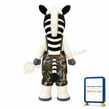 Lovely Black Horse Mascot Costume