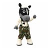 Lovely Black Horse Mascot Costume