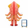 Lovely Squid Mascot Costume