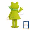 Lightweight Green Frog Mascot Costume