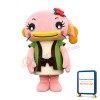 Lovely Pink Fish Mascot Costume